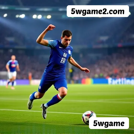 Aplicativo móvel 5wgame para iOS e Android